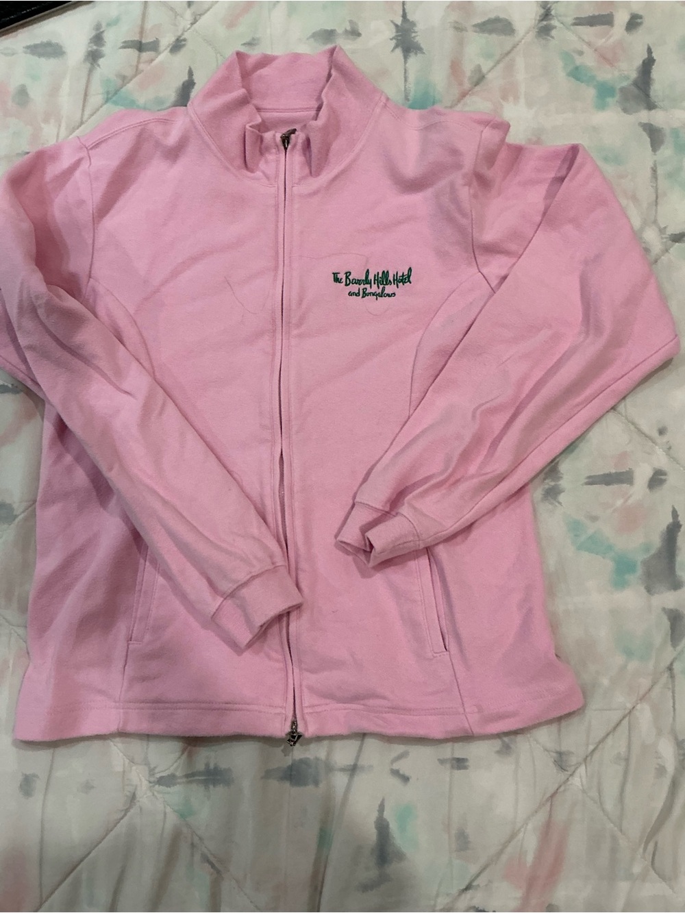 Pink Full-Zip Kids Jacket